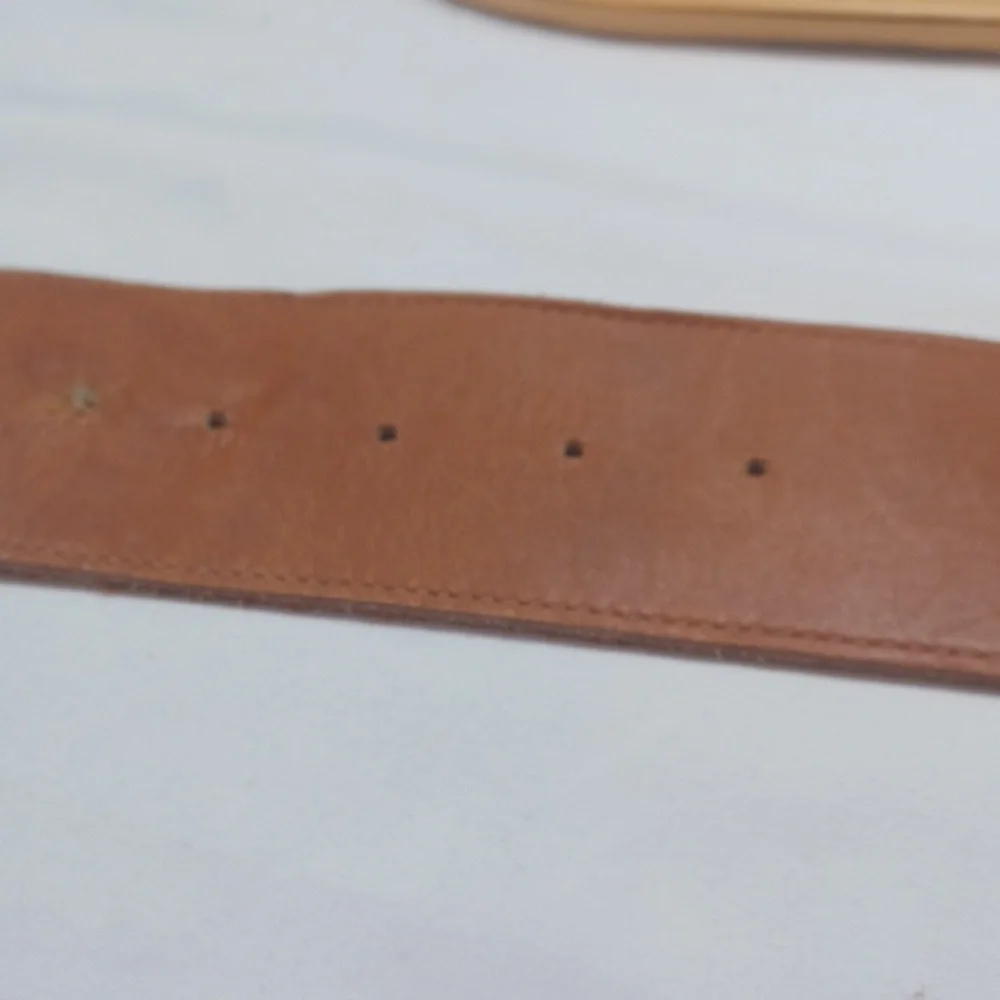 Accessorie Club Vintage Accessorie Brown Leather Belt #9203 M/L